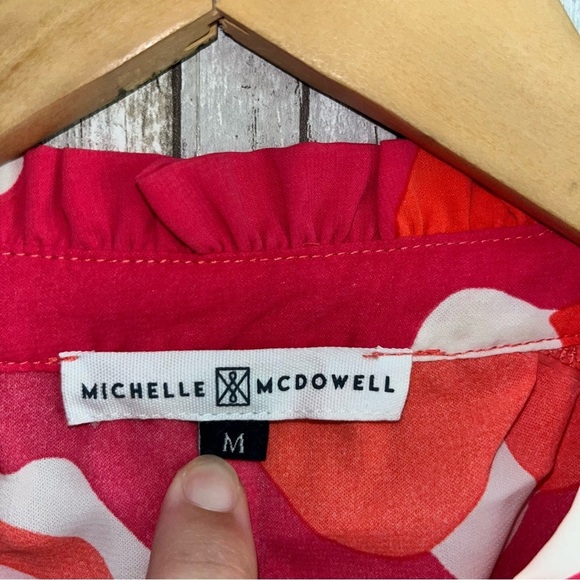 Michelle McDowell Pink Popover Blouse - Picture 6 of 6